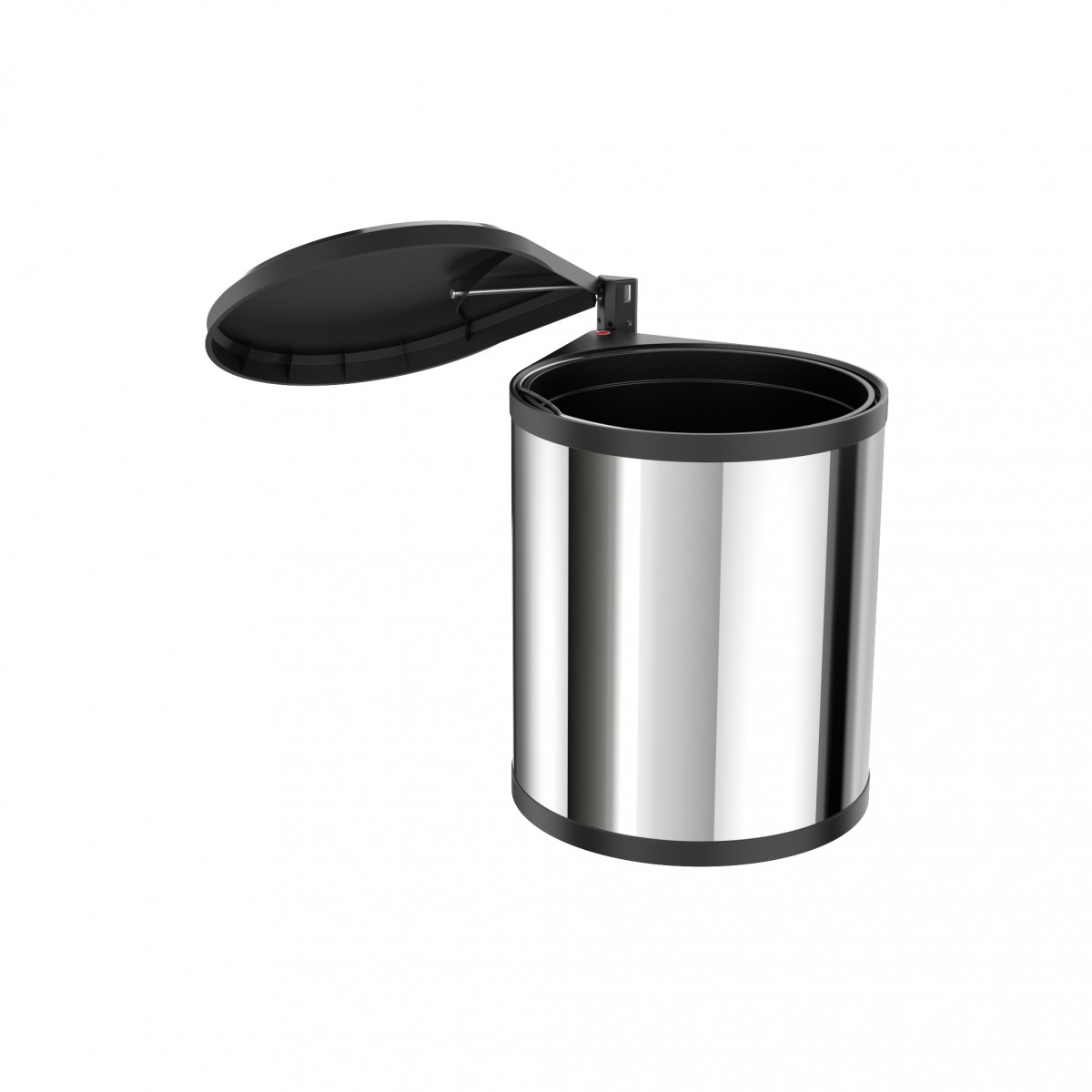 Bote basurero MOON HAILO de 15 L para gabinete de ancho de 400 mm