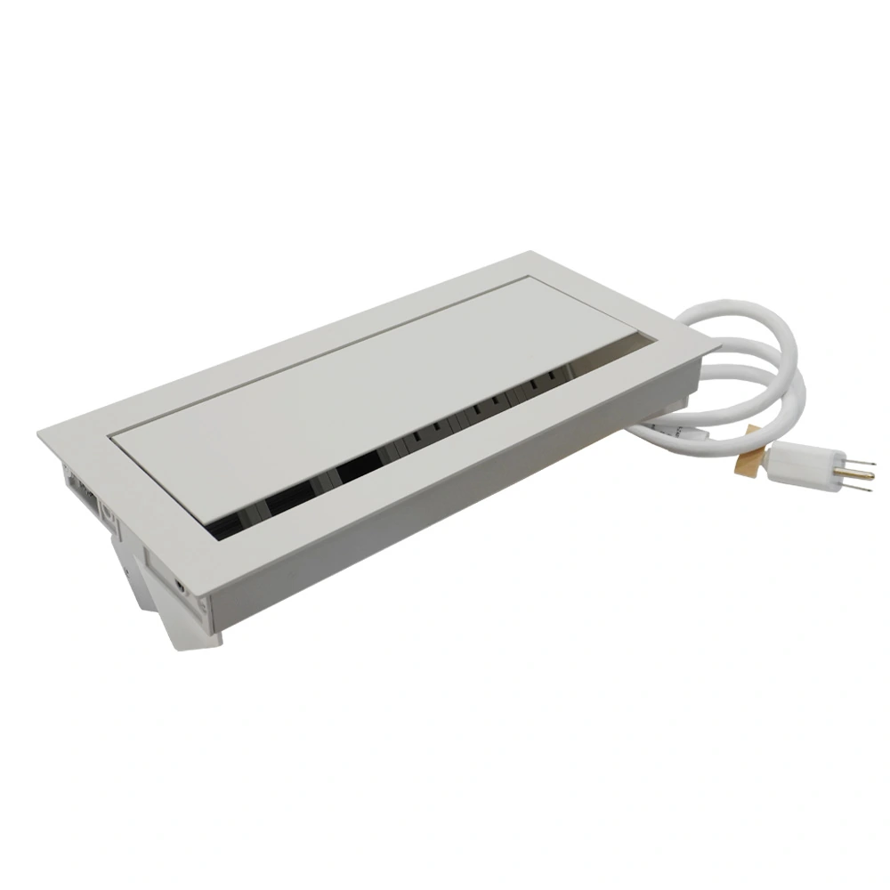 Multicontacto MAIN 2.0, 3 puertos eléctricos y 3 puertos opcionales, acabado gris mate. Hasta agotar existencias.