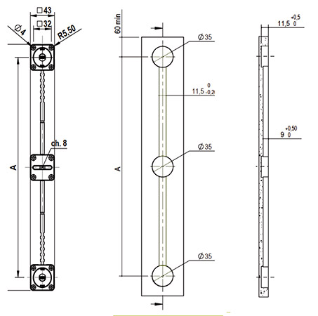 Barra estabilizadora anti pandeo TENSOR para paneles de madera