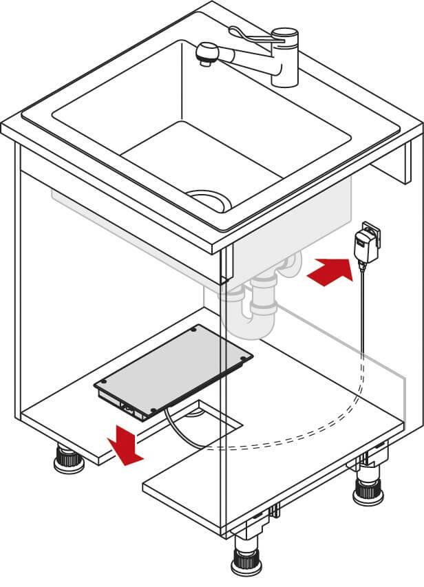 Sistema de apertura electrónica LIBERO 3.0 con activación por voz (opcional) para botes EURO CARGO