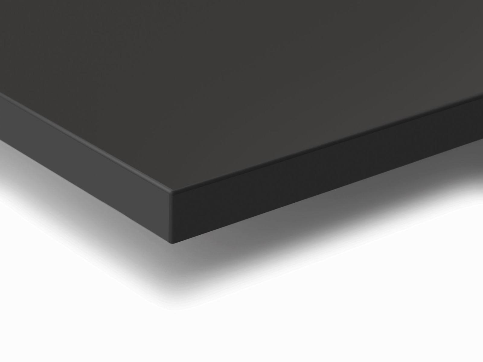 Panel RAUVISIO FINO mate NEGRO 154330, medida 1220 x 2800 mm, espesor 18 mm