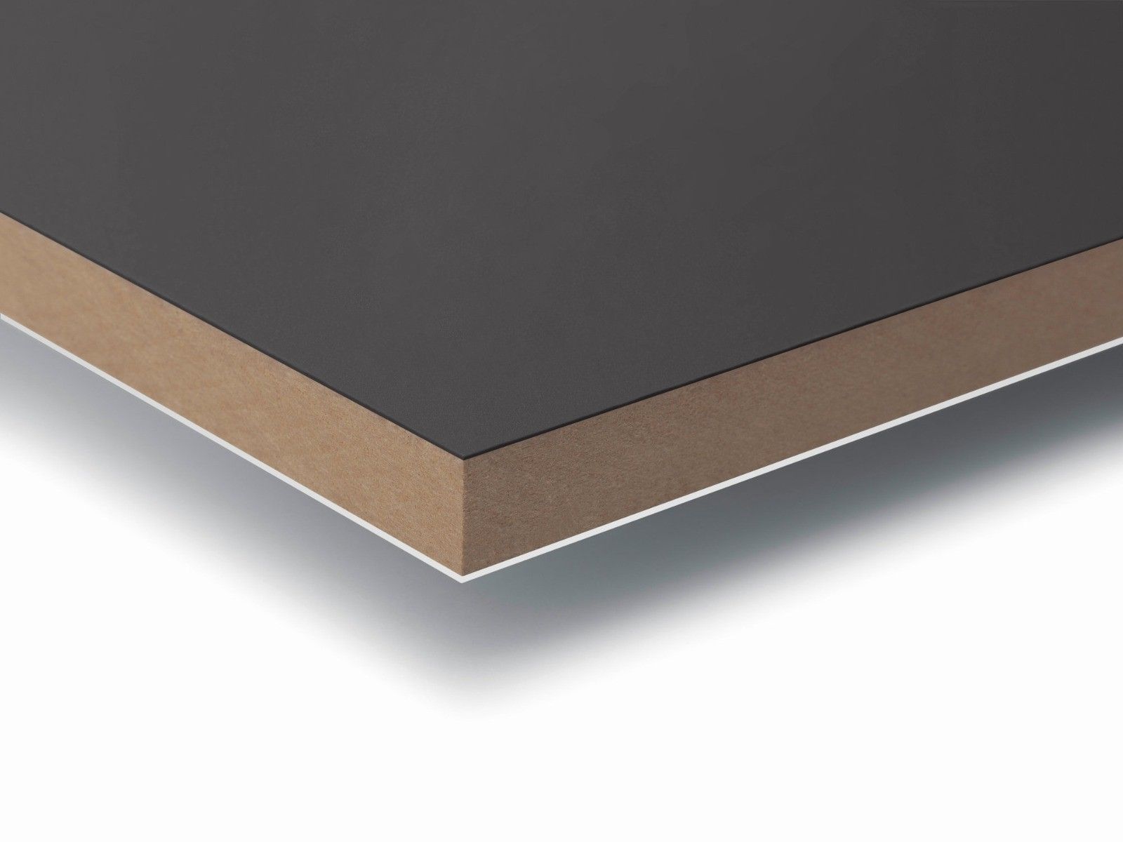 Panel RAUVISIO FINO mate GRIS OBS 154331, medida 1220 x 2800 mm, espesor 18 mm