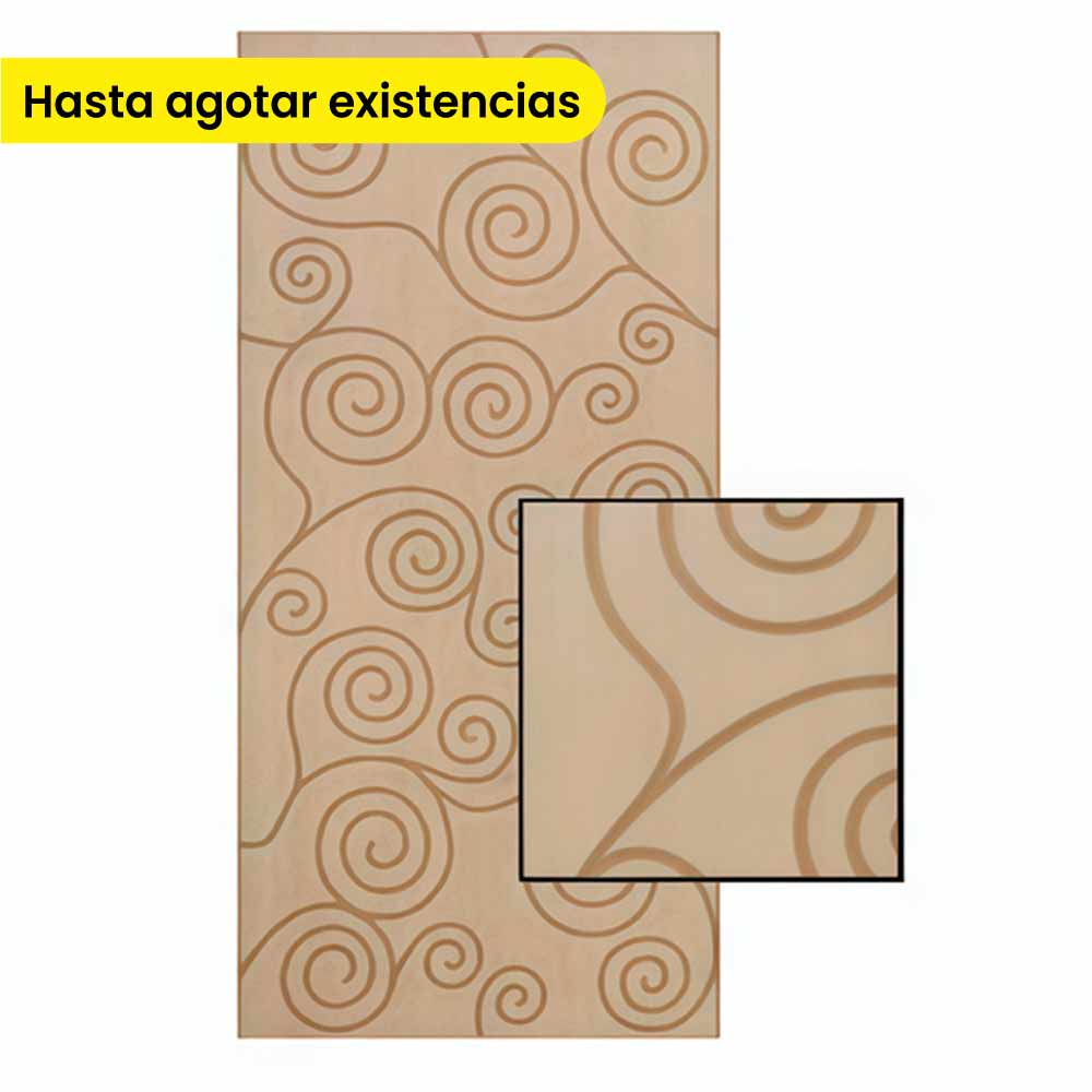 Panel tallado ARABESQUES, medida 19 x 1250 x 2500 mm, acabado natural