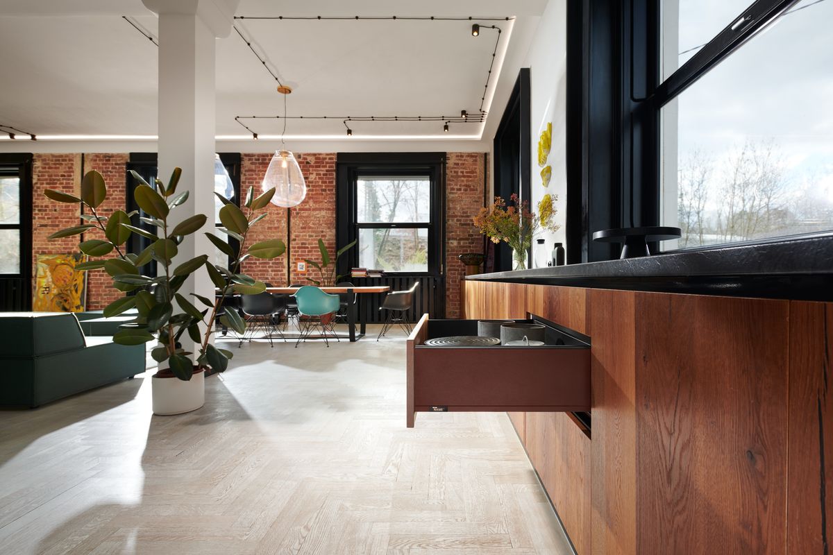 Cajón LEGRABOX altura C, color noble rust