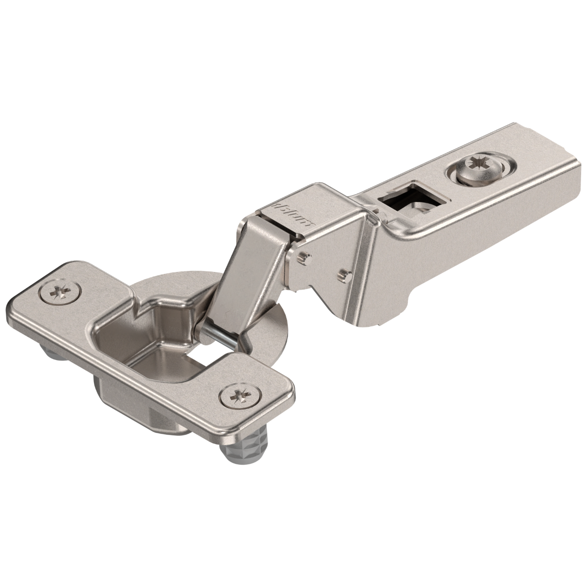 Bisagra CLIP 100° con muelle (insertada)