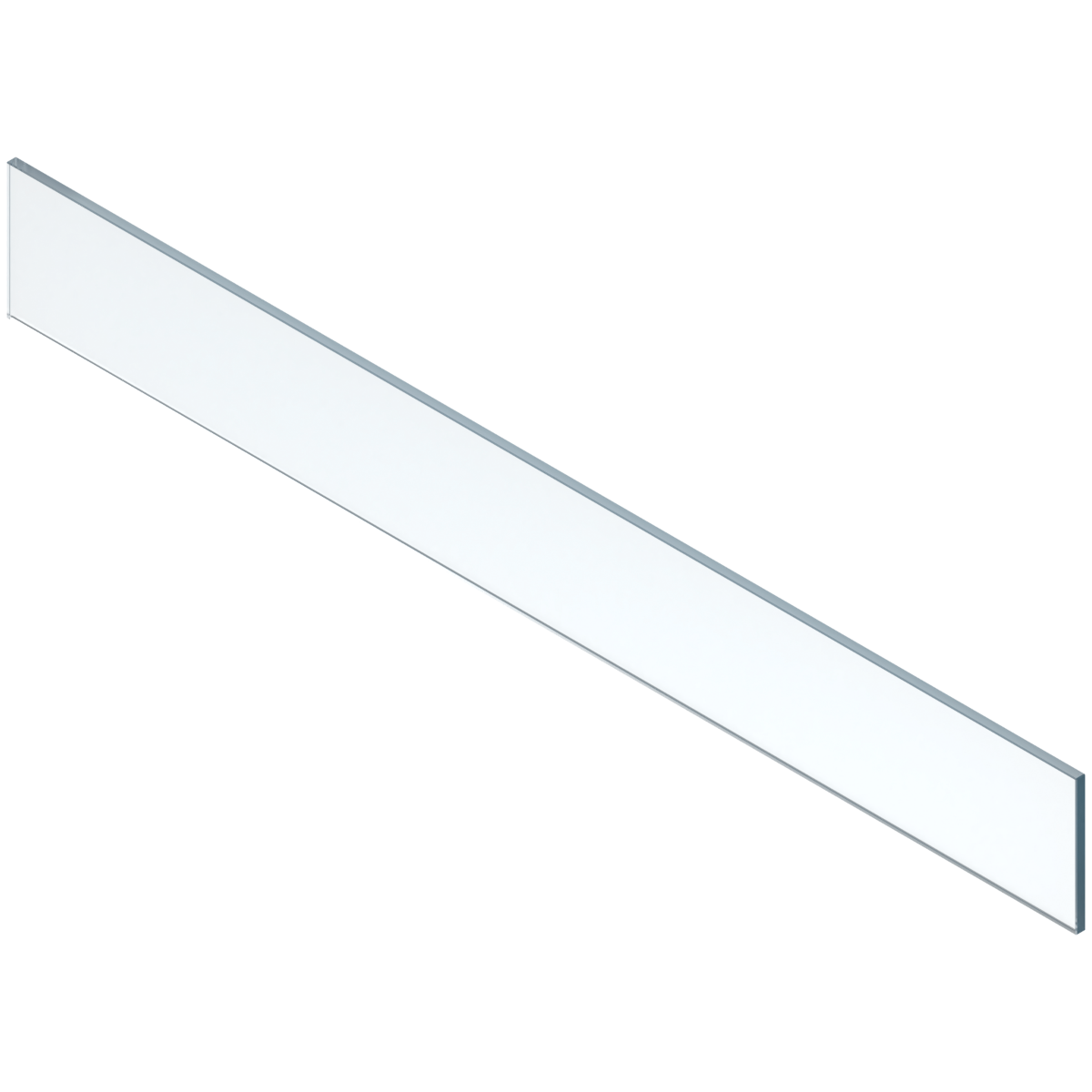 Vidrio frontal ALTO, para cajón interior, medida 1088 mm