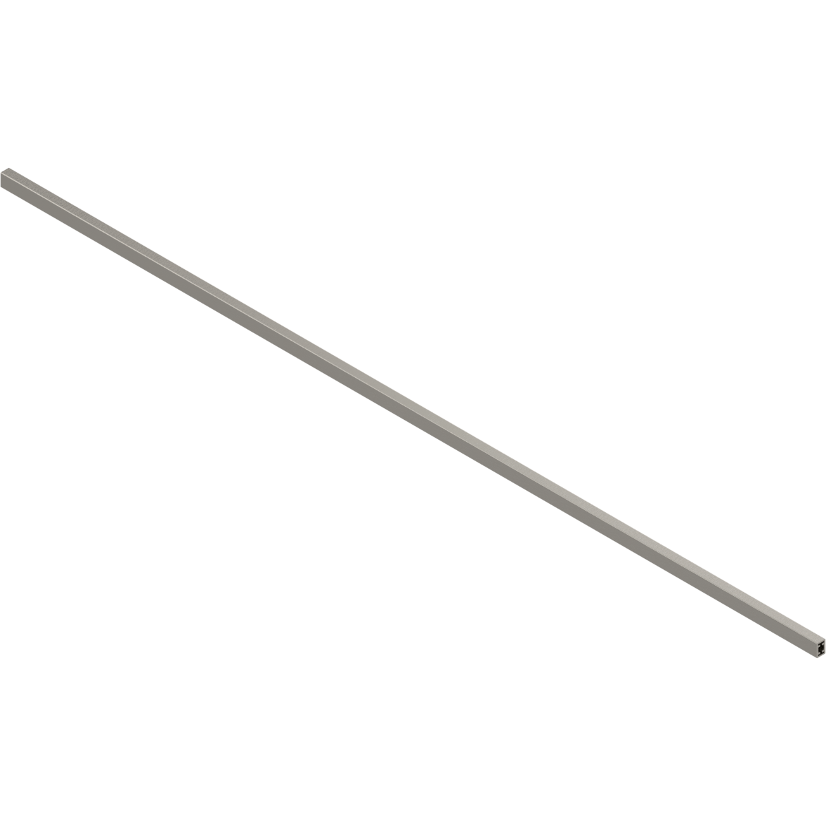 Galería para frente de cajón interno LEGRABOX de 1080 mm, Inox