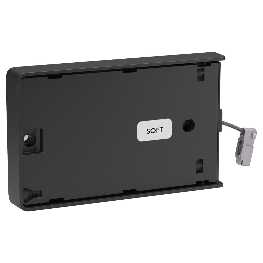 Sistema de apertura KIARO EASY para mueble de madera, color antracita