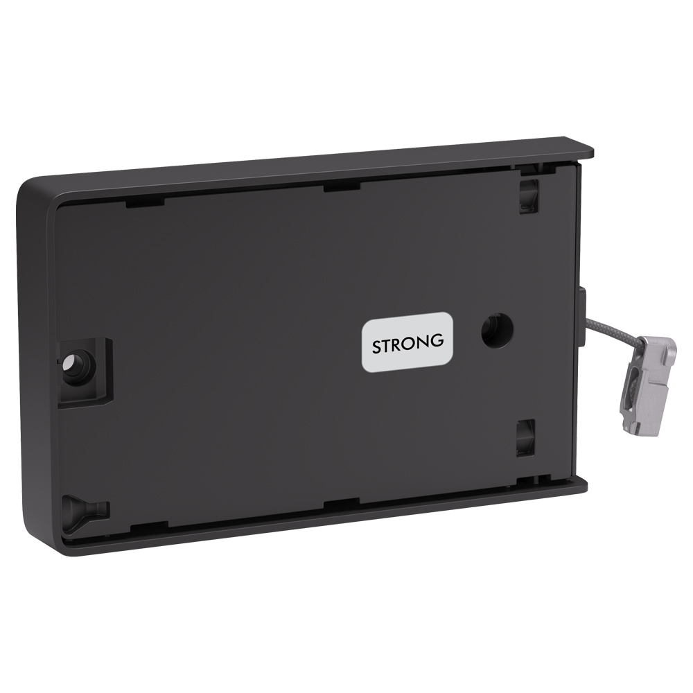 Sistema de apertura KIARO EASY para mueble de madera, color antracita