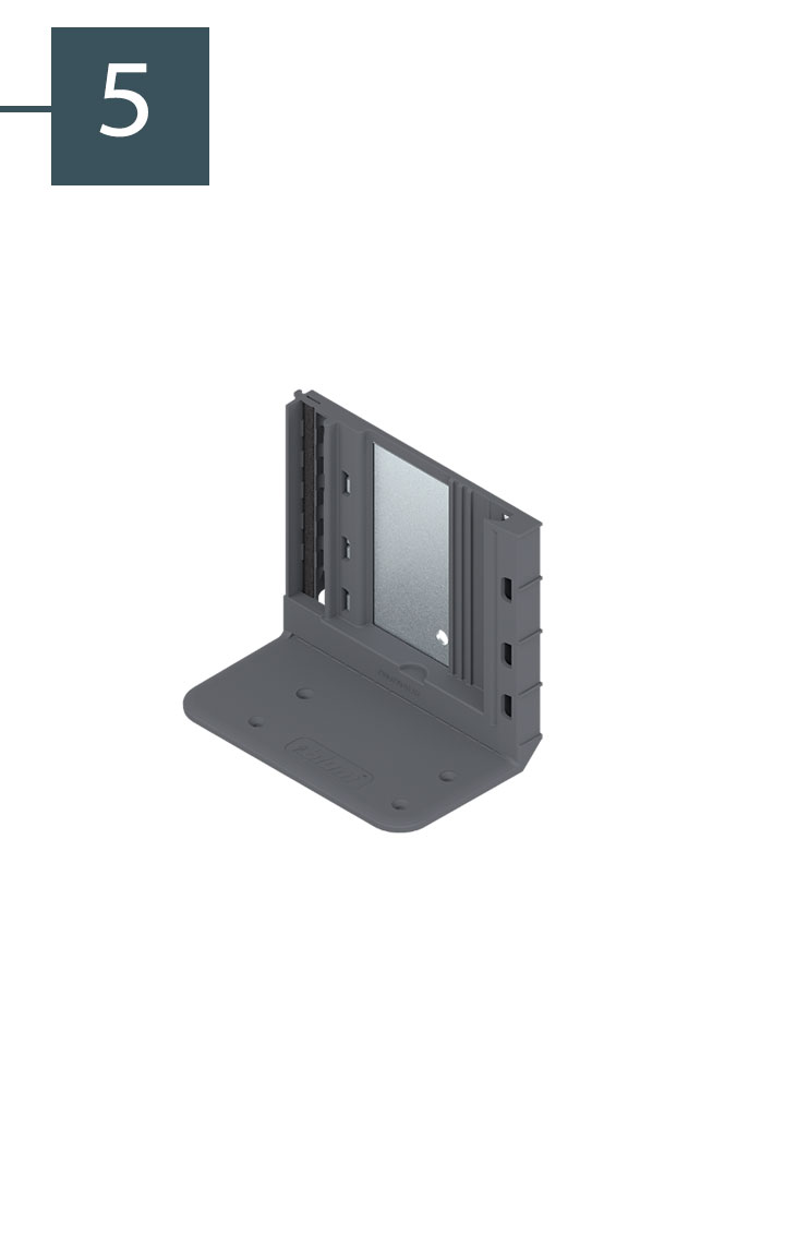 Soporte para fijacion doble para SERVO-DRIVE