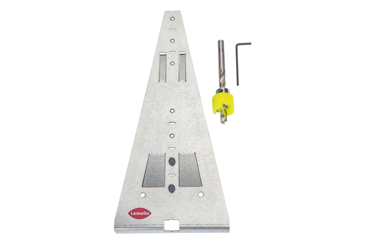 Plantilla de posicionamiento para perforación para instalación de DIVARIO P-18