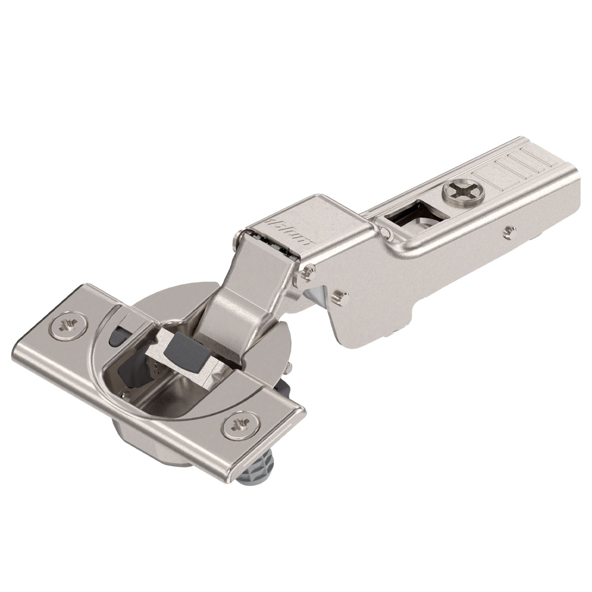 Bisagra CLIP top BLUMOTION 110°, con muelle, taquete Ø8mm, montaje a presión (medio cubrimiento) con accesorios