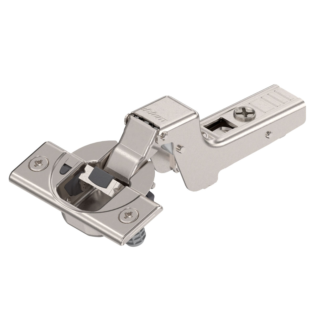 Bisagra CLIP top BLUMOTION 110°, insertada con muelle, taquete Ø8mm, montaje a presión