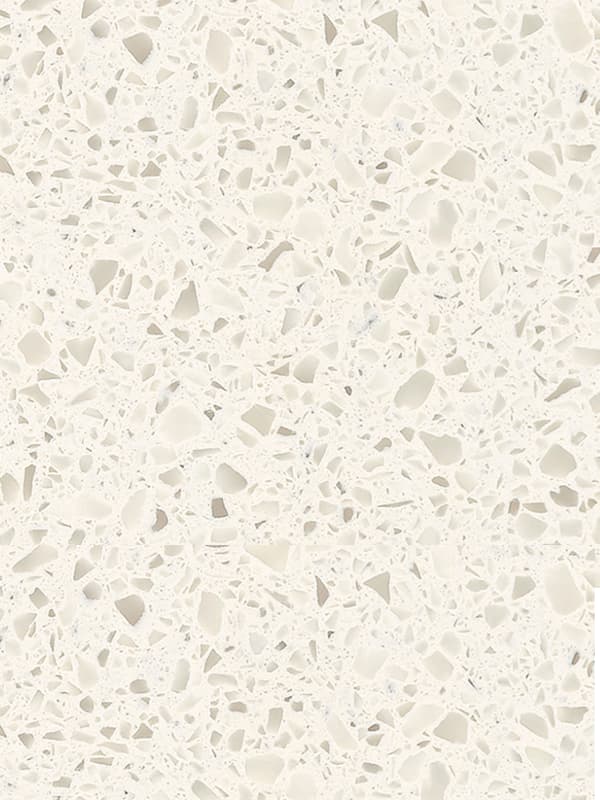 Cubierta de Superficie Sólida Everform™, color 758 Bianco Mineral, 0.76 X 3.81 m