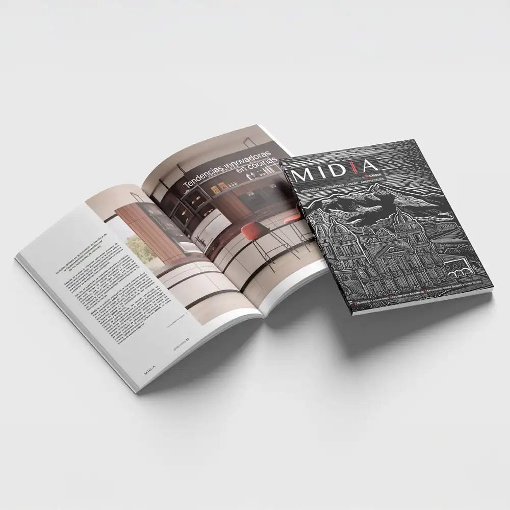 Revista MIDIA, número 12. Tendencias en diseño,  mobiliario, interiorismo, y arquitectura en México y el mundo