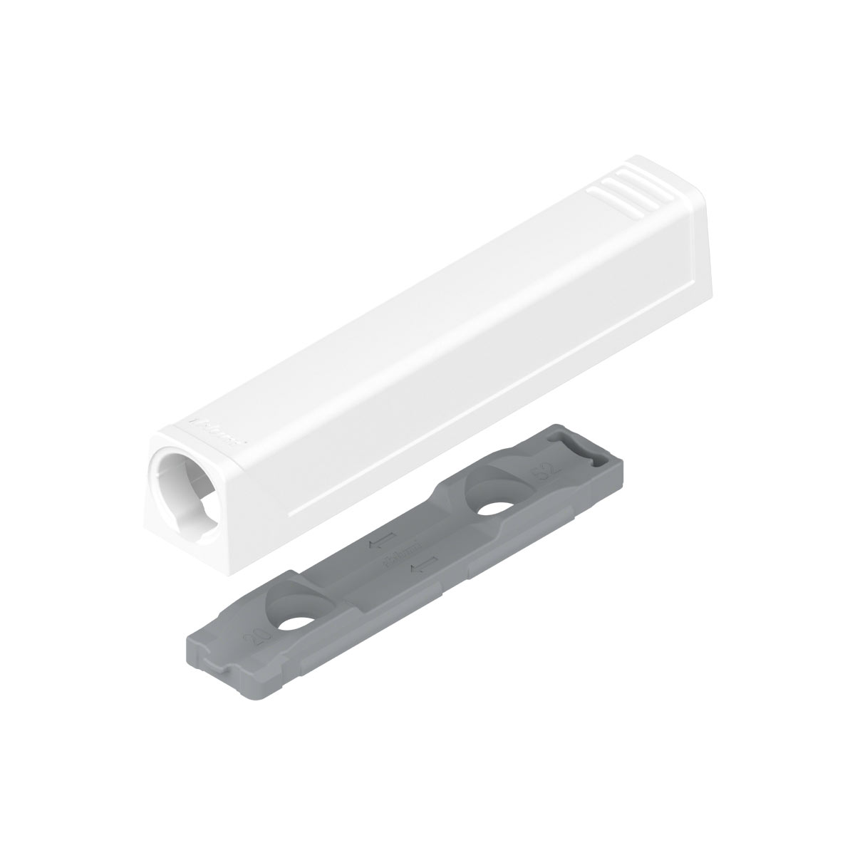 Base de RECTA para TIP ON, para puertas