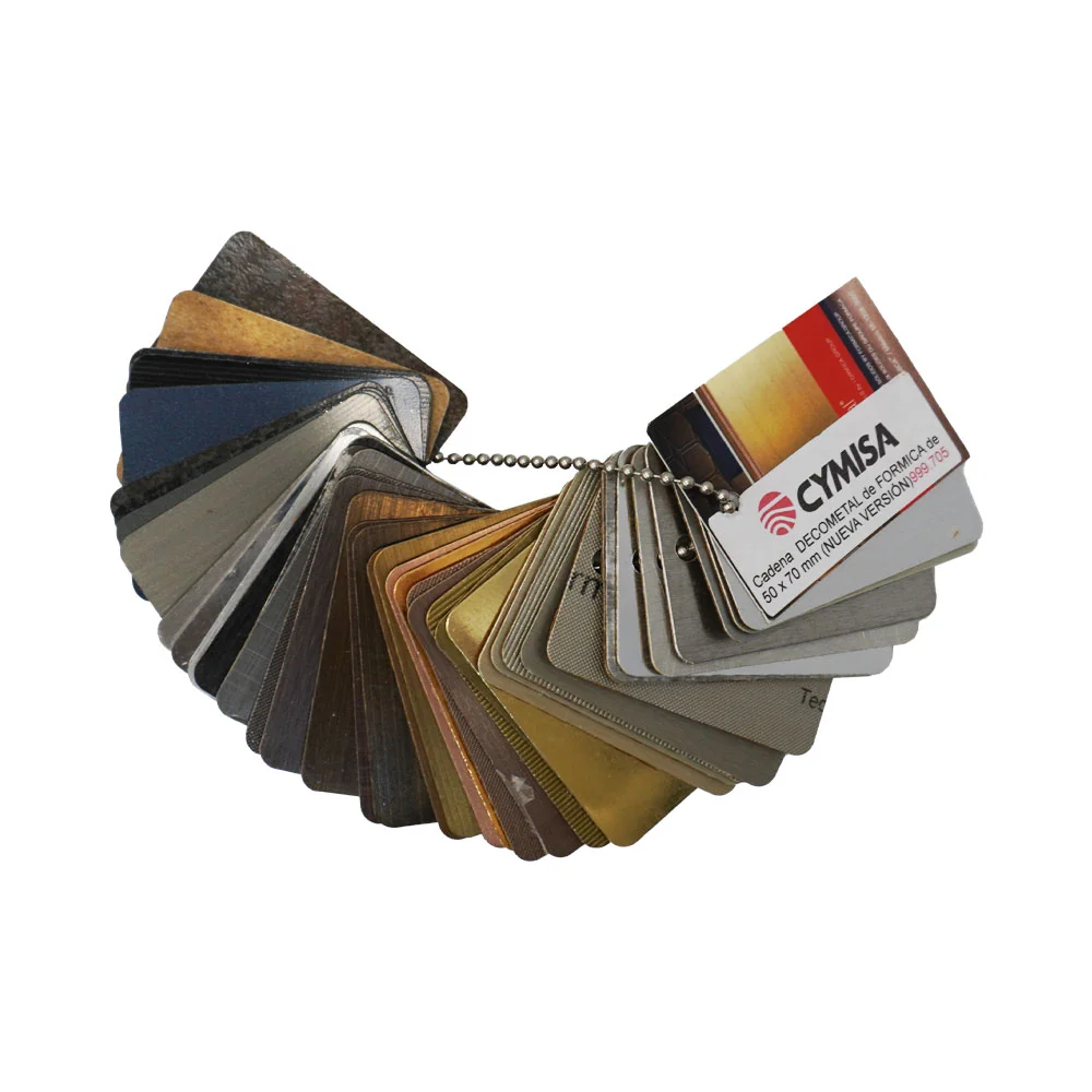 Cadena de muestras Homapal® de FORMICA de 50 x 70 mm