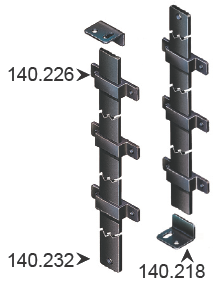Barra WB-480 de 1220mm, Sistema 260.