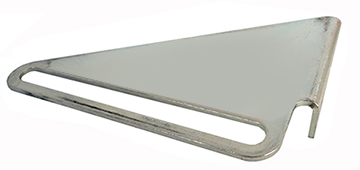 Contra para cerraduras en cajones intermedios.