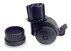 Llantas GEDI con freno para pata ZOOM, 50 mm de diámetro