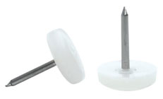 Resbalón plástico, 16 mm de diámetro x 21 mm de longitud