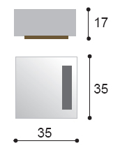 Tope de goma TAVOLO para puerta, color negro