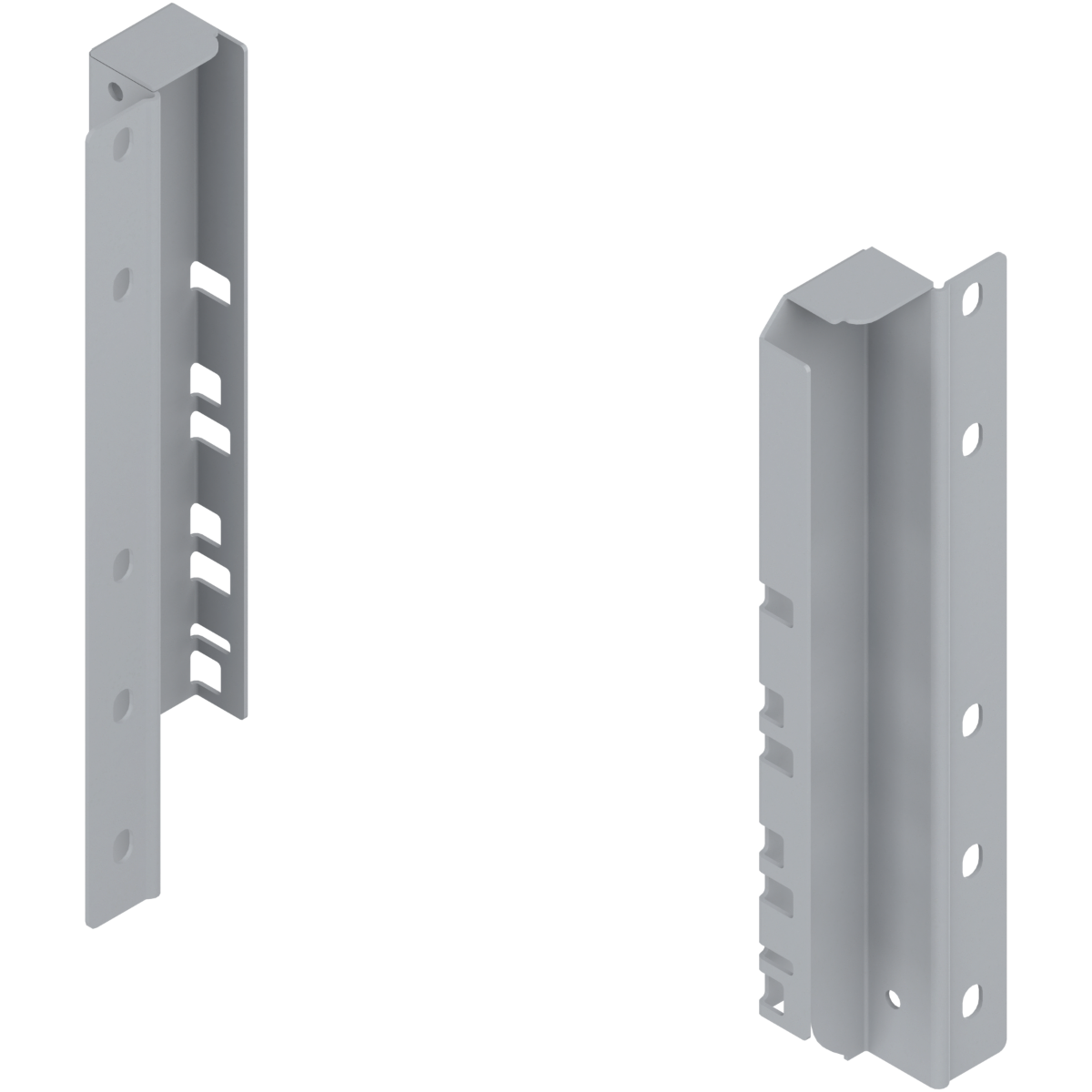 Juego de brackets posteriores TANDEMBOX antaro, altura D, acabado gris claro