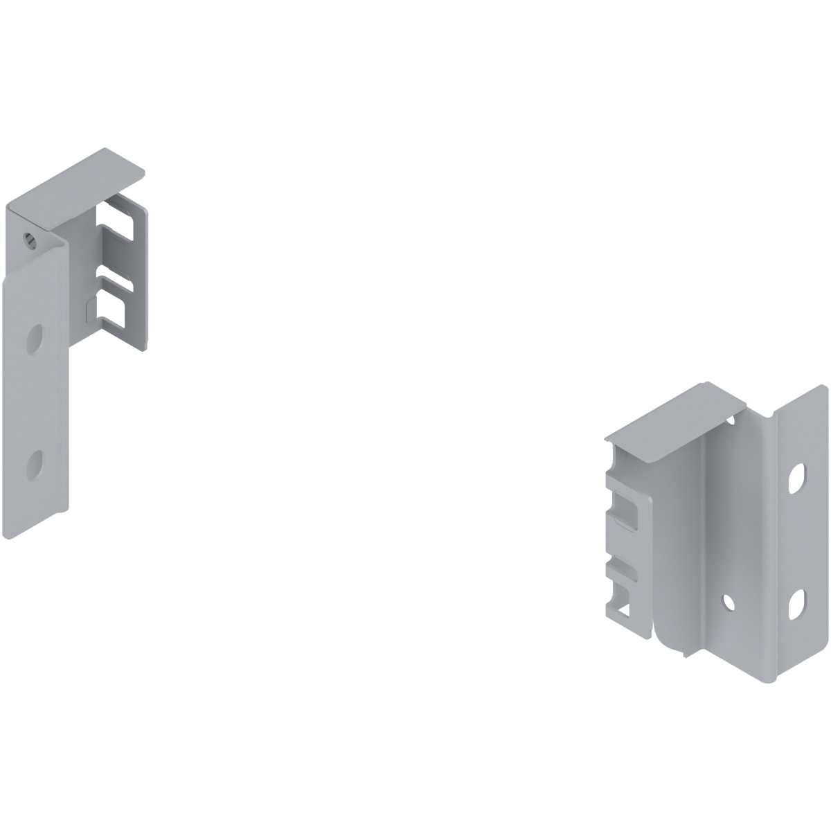 Juego de brackets posteriores TANDEMBOX antaro, altura M, gris claro