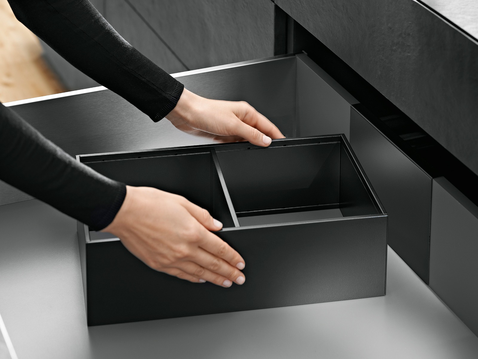 Adaptador para oganizador cacerolero AMBIA-LINE para cajón LEGRABOX