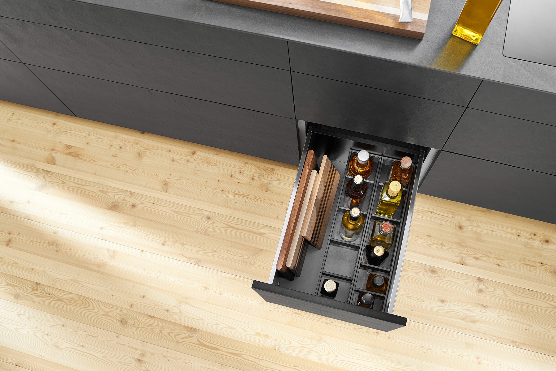 Organizador para Botellero Blum AMBIA-LINE para marco metálico de 100 mm