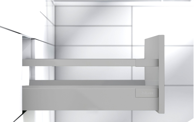 Cajón TANDEMBOX antaro con galería, altura C, color gris