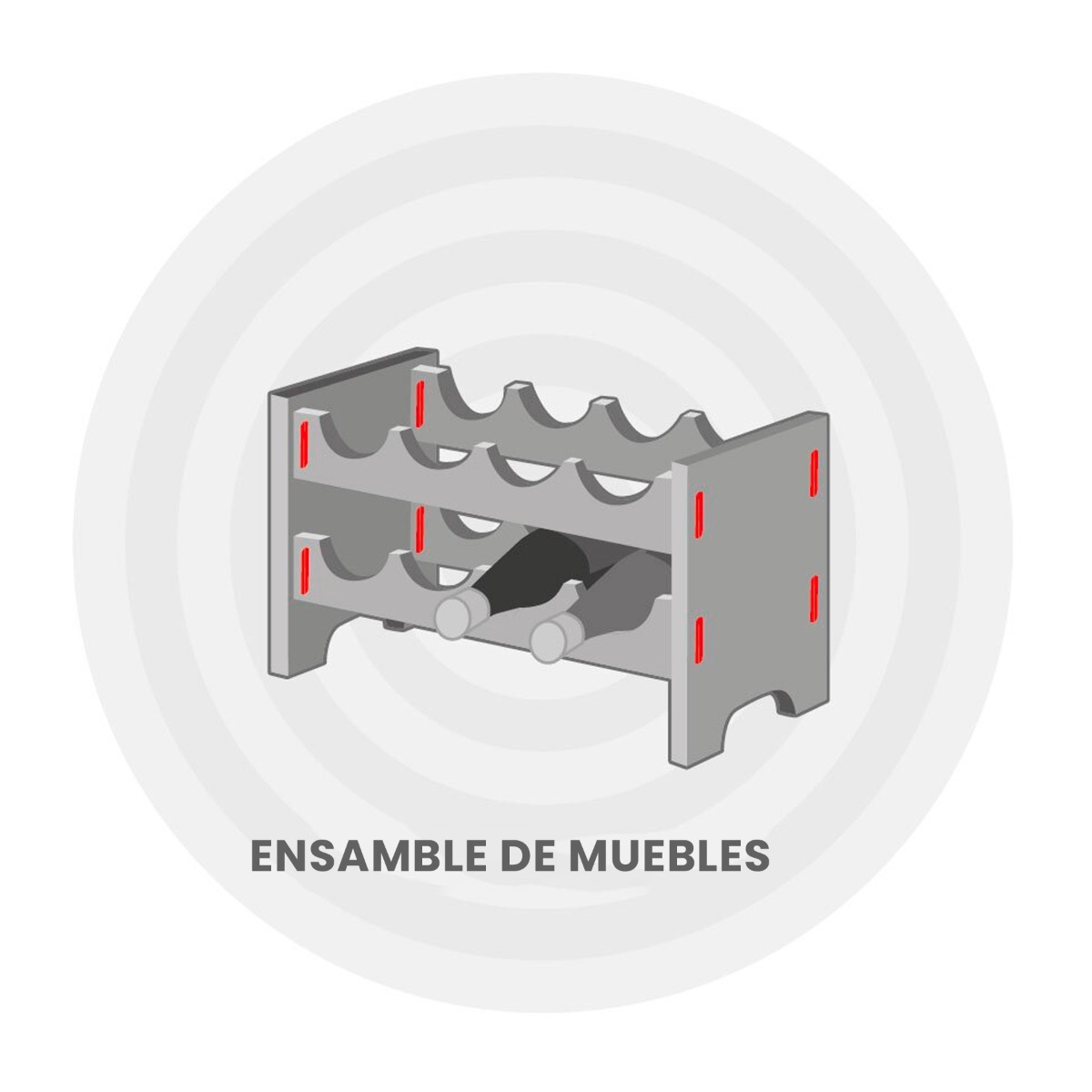 STRIPLOX MINI 60, largo 60mm, color negro