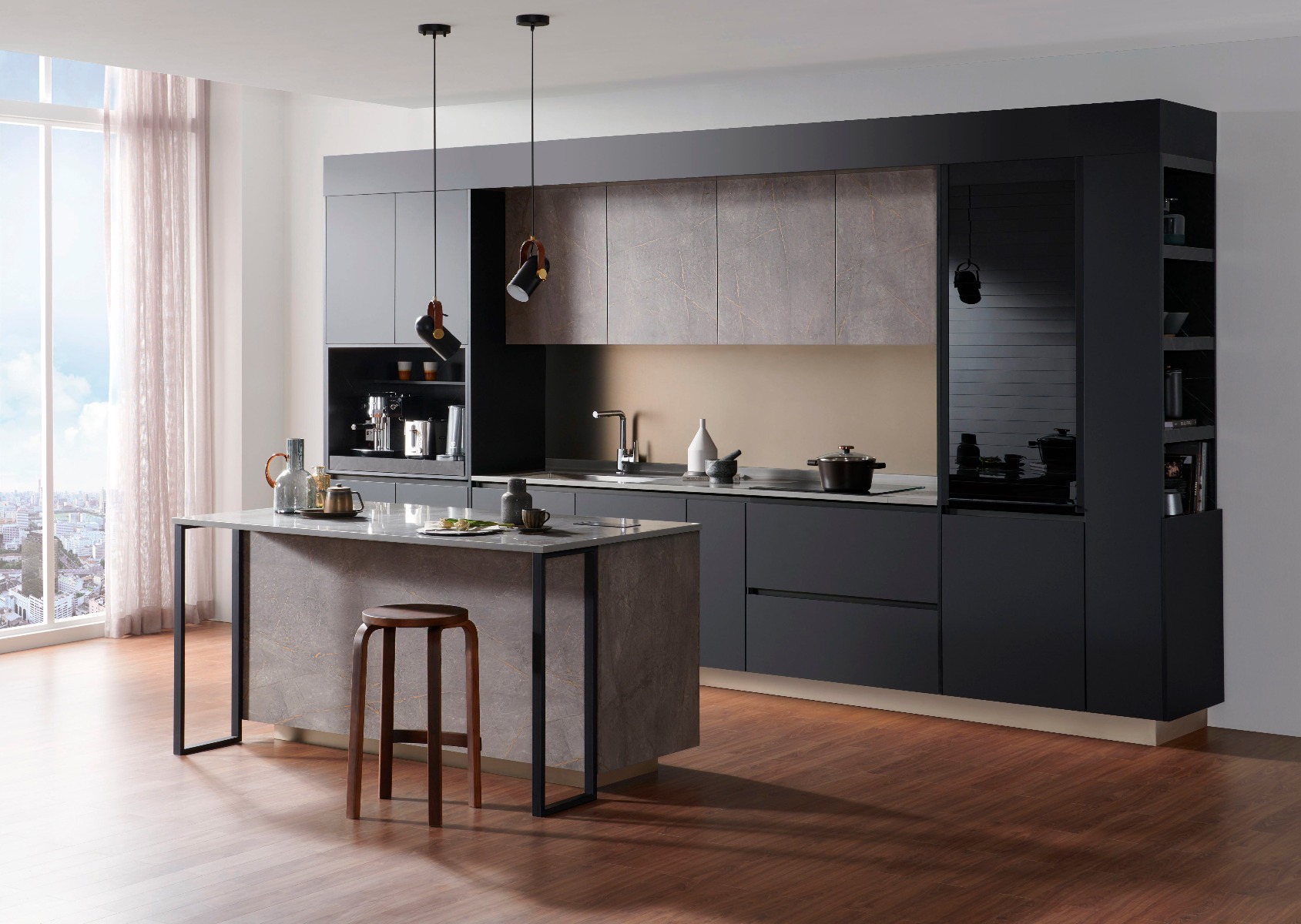 Paneles RAUVISIO NOIR, Súper mate 