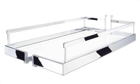 Kit 03 - Extraíble para cocina DISPENSA con 6 entrepaños STYLE para mueble de 400 mm de ancho