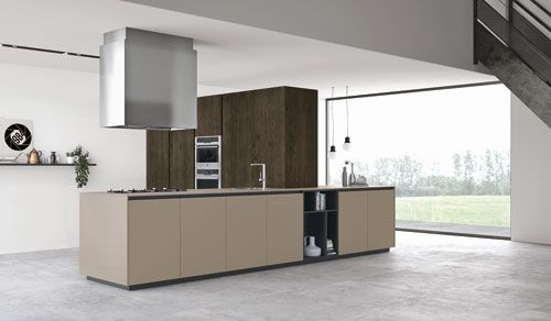 Tablero de MDF con laminado FENIX, Castoro Ottawa y trascara HPL Otter, formato 1.22 x 2.44 m