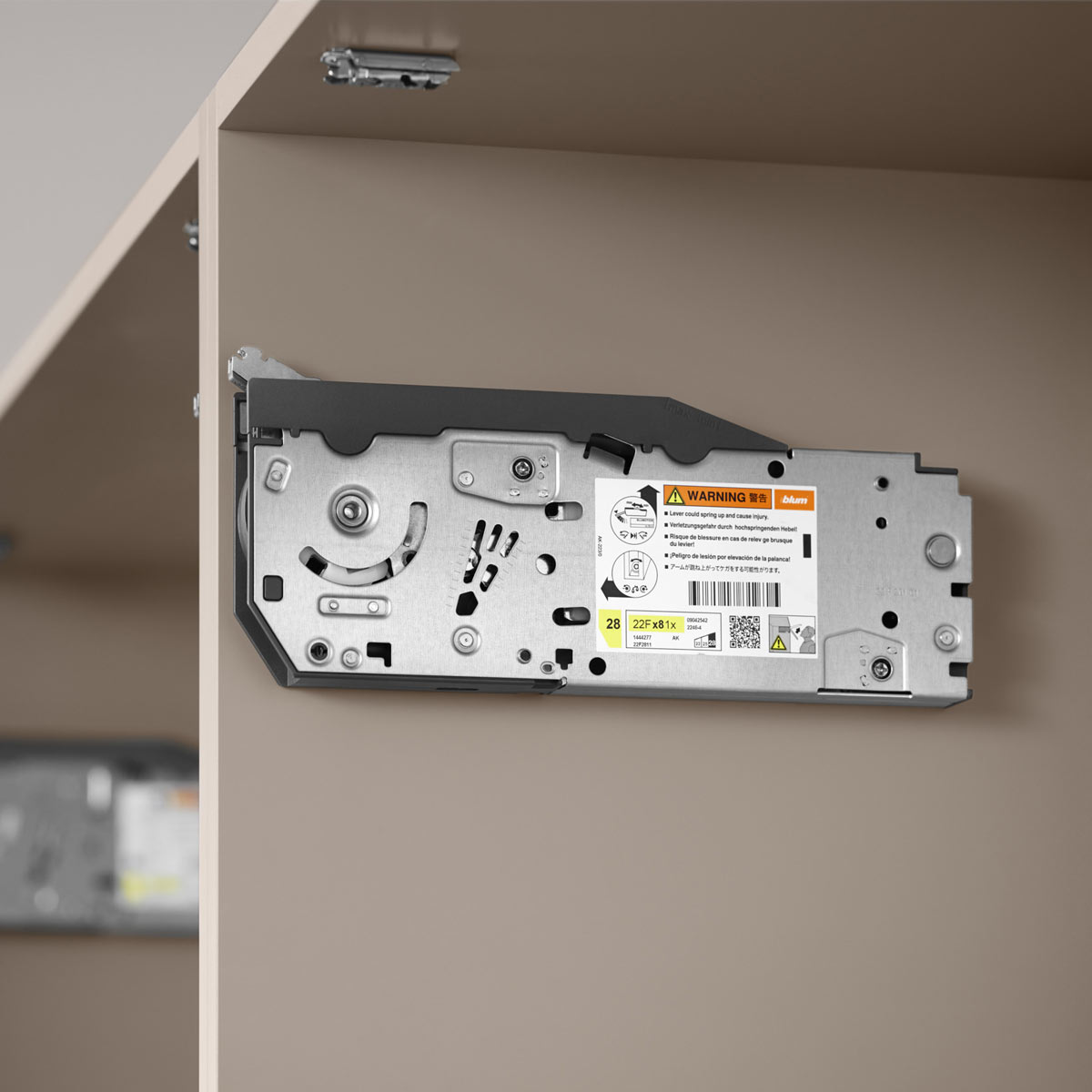 Mecanismos de elevación AVENTOS HF top BLUMOTION