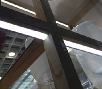 Perfil difusor FLEX JOBS para tira LED B-137 de 18.4 x 6.7 mm, rollo de 50 m