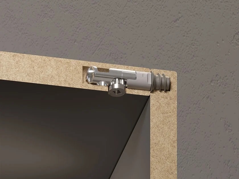 Sistema de unión TARGET J10 con tornillo Euro para conexión de paneles y armado de muebles