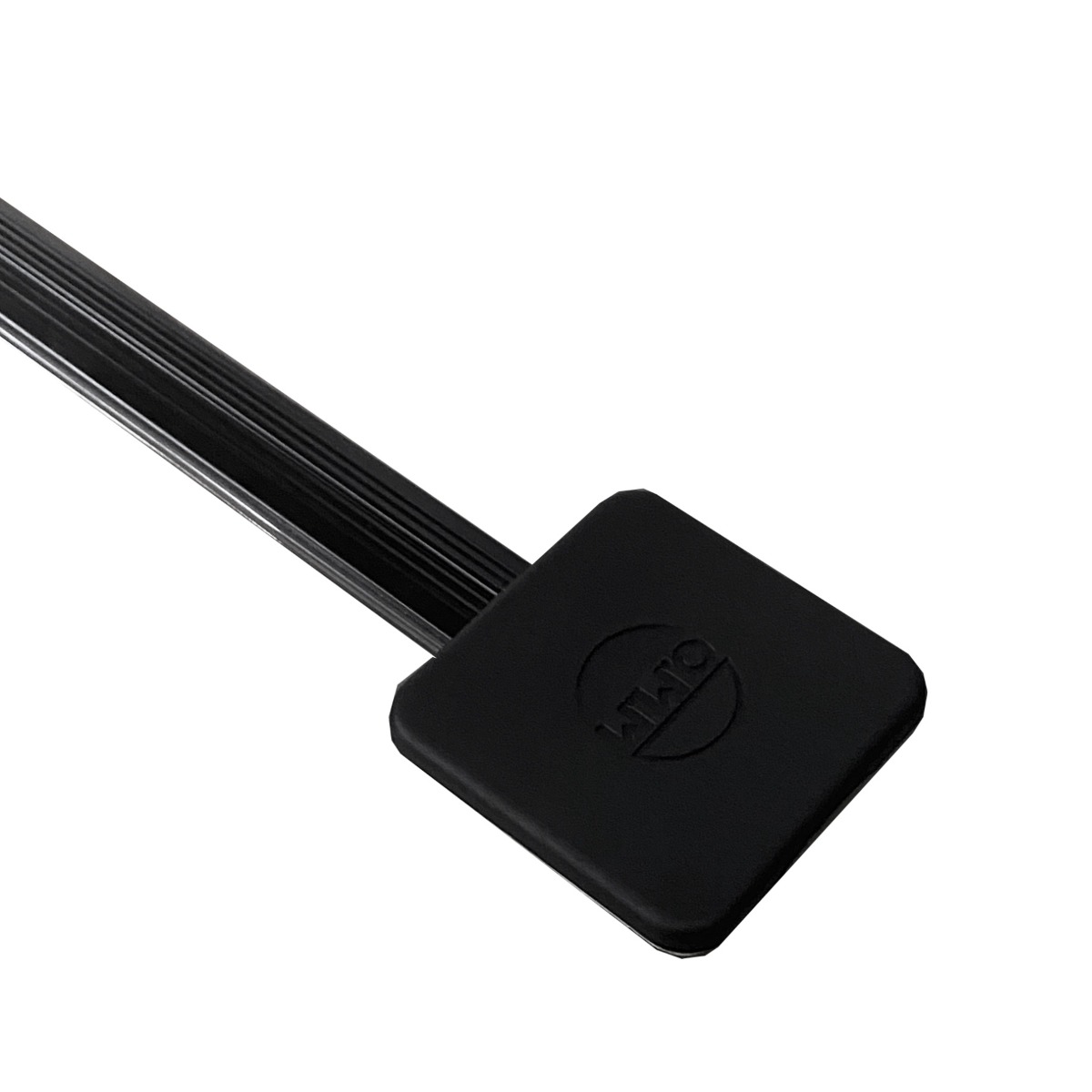 Barra estabilizadora anti pandeo TENSOR para paneles de madera con tapas color negro