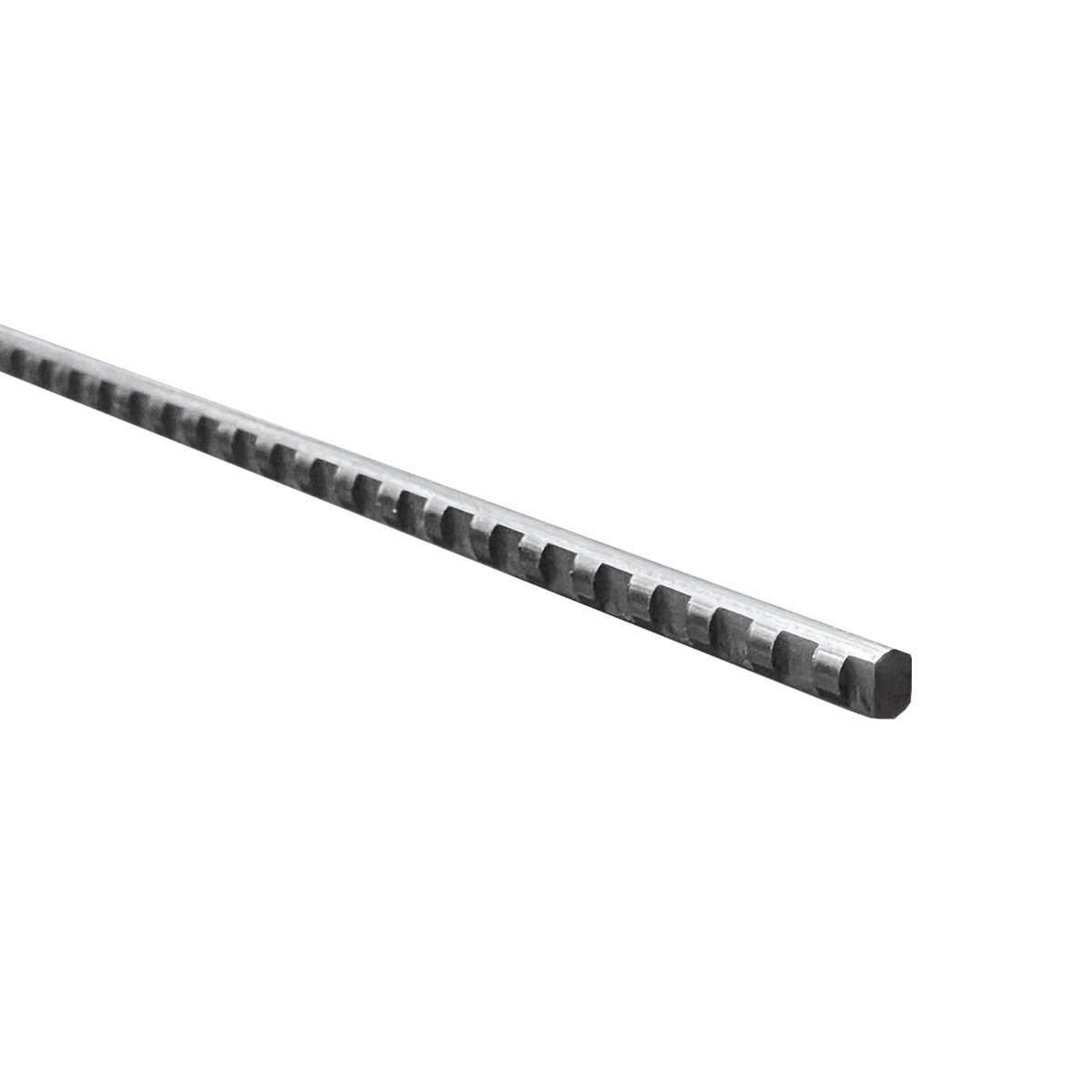 Barra estabilizadora anti pandeo TENSOR para paneles de madera con tapas color negro