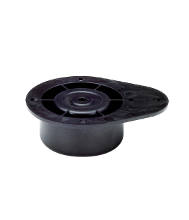 Zoclo FUTURE para gabinetes de cocina, acabado negro ingo