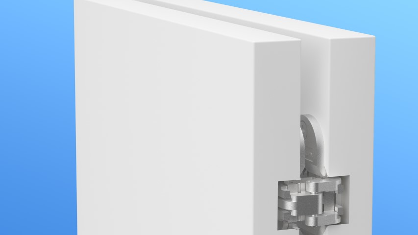 Bisagra para puertas plegables de 180°