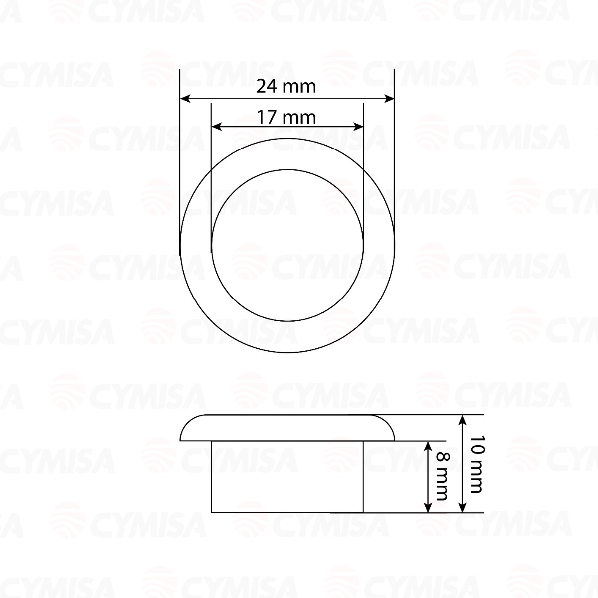 Sistema 260/265: Cerradura para armarios