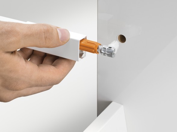 Galería longitudinal TANDEMBOX antaro, blanco