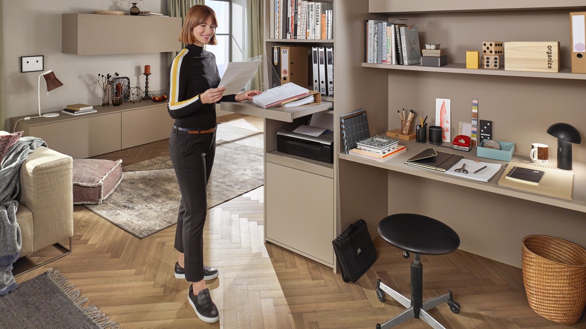 Sistema de bloqueo del entrepaño para TANDEM y MOVENTO, extensión total