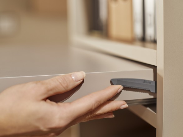 Sistema de bloqueo del entrepaño para TANDEM y MOVENTO, extensión total