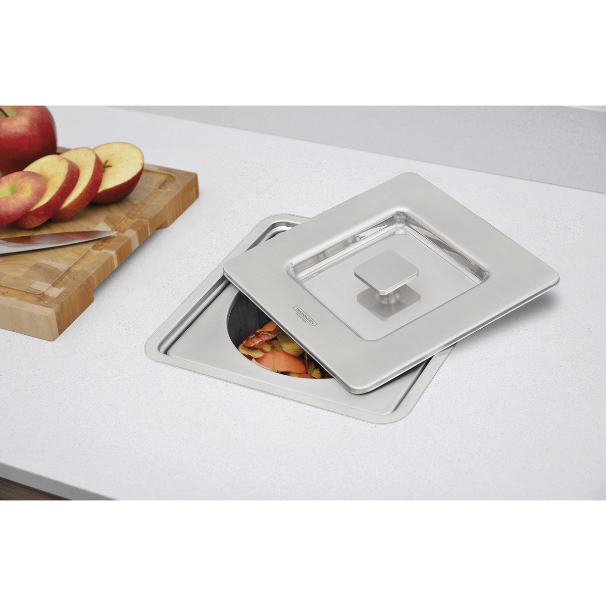 Bote basurero APPEAL Q, cap. 5 L tapa cuadrada