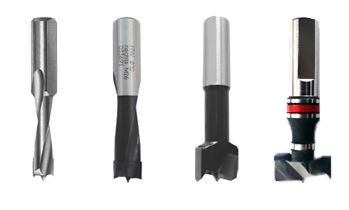 Brocas para instalación de herrajes