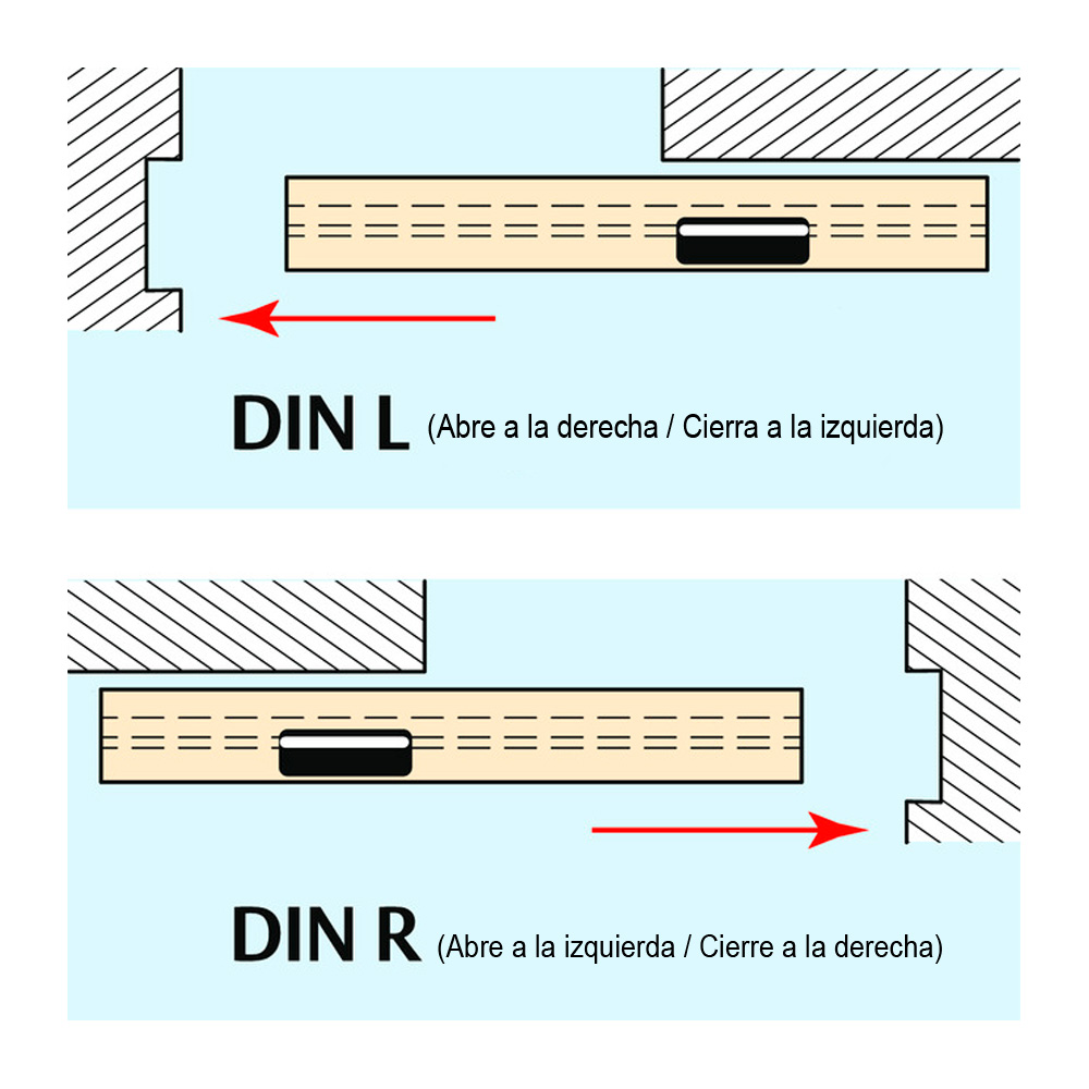 Burlete guillotina SN para puerta corrediza