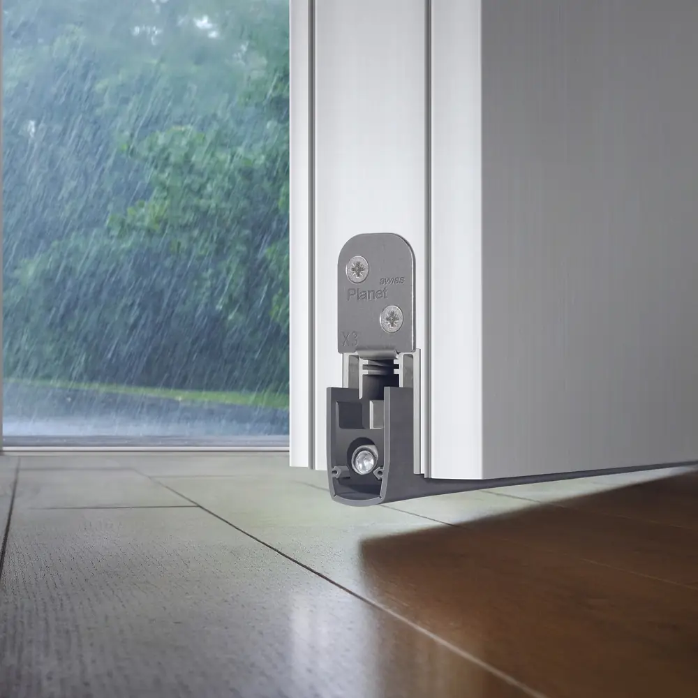 Burlete guillotina X3 para puertas exteriores